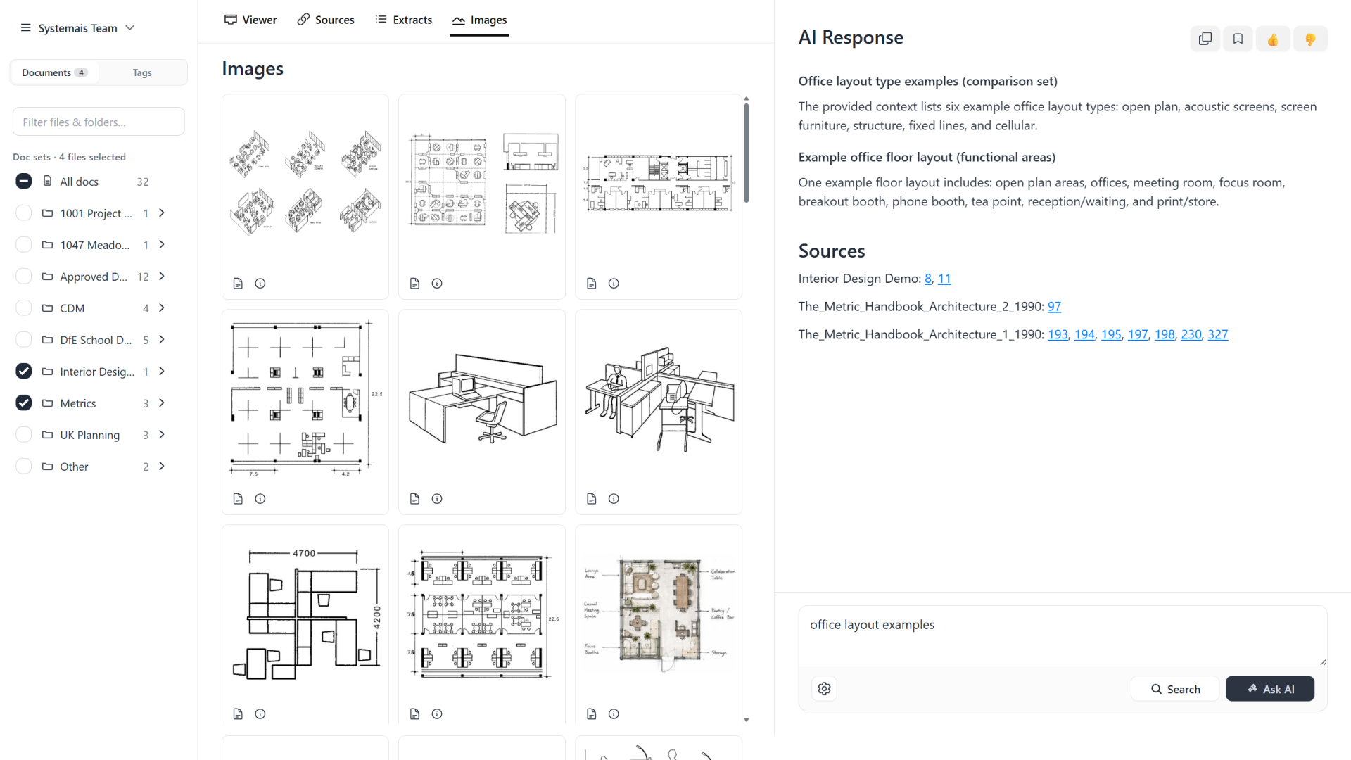Search your practice knowledge and run agents from approved sources