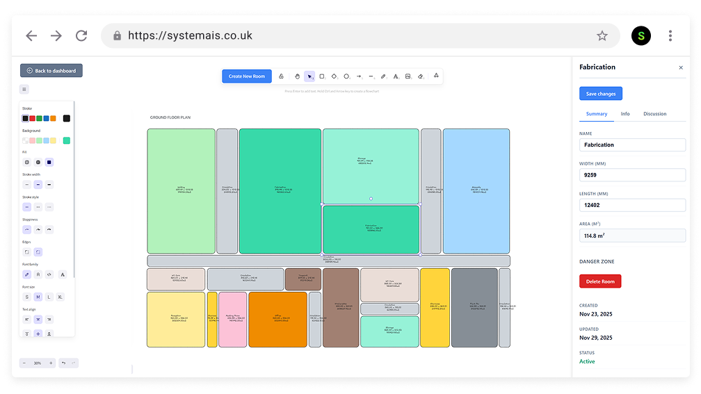 Click to expand Rooms App - Canvas App